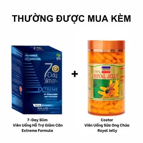 Costar Viên Uống Sữa Ong Chúa Royal Jelly Soft Gel 1450mg 365 Viên