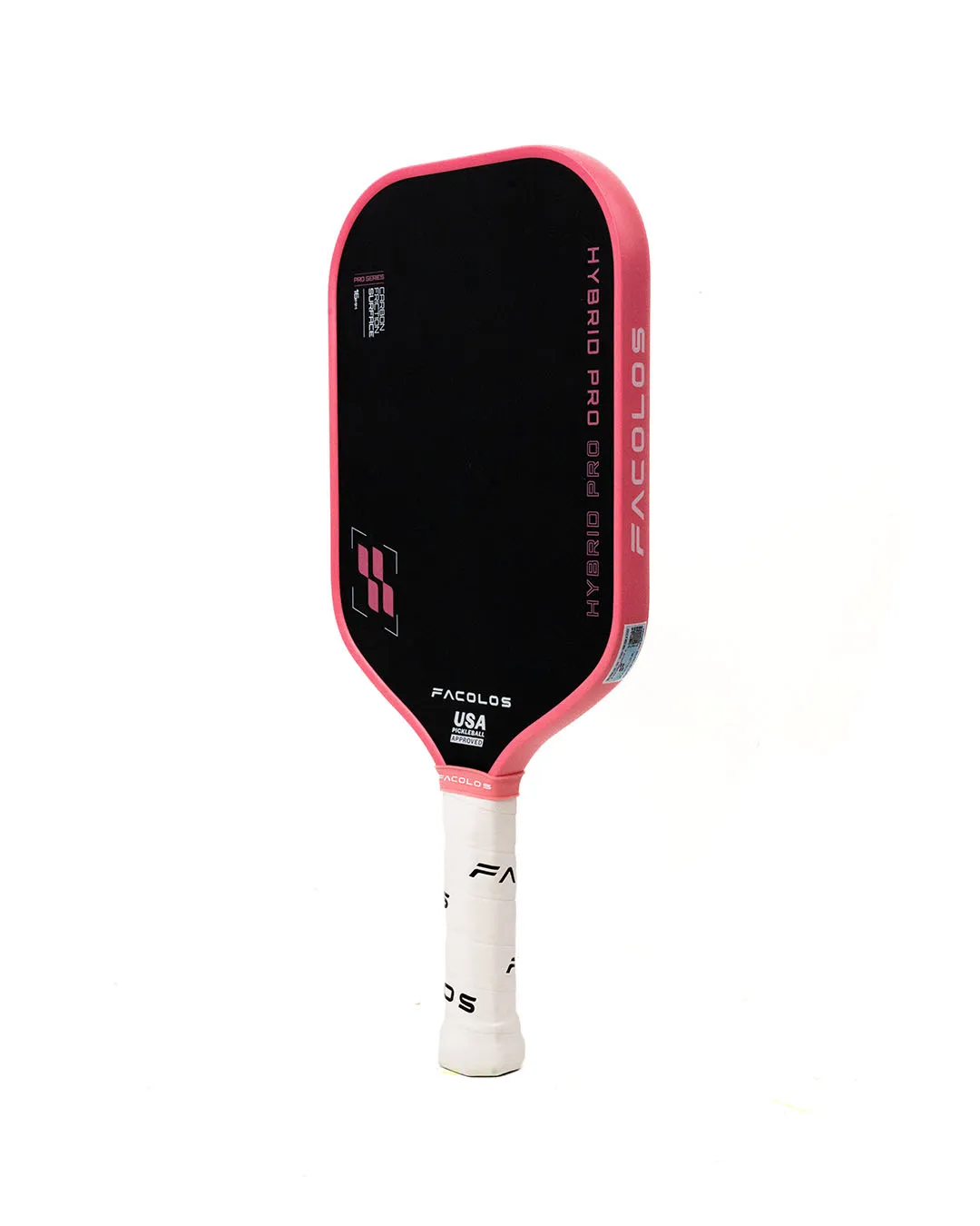 Facolos Vợt Pickleball Hybrid S Series 16mm - Pink