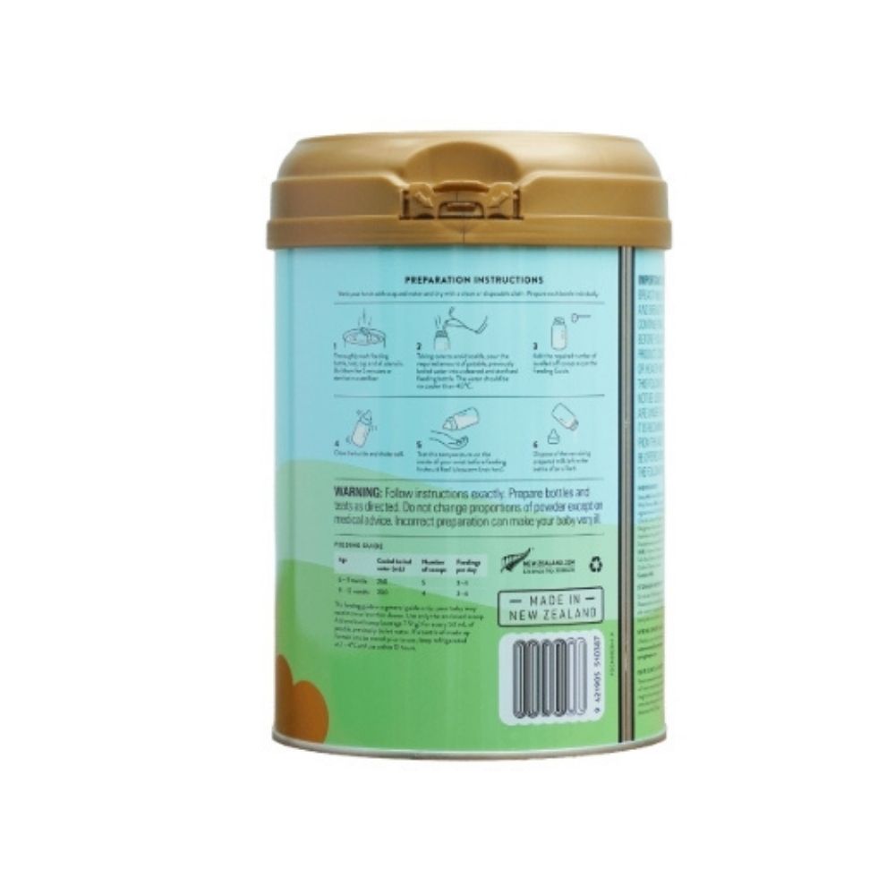 Gentle Sheep Follow-on Formula Số 2 (6–12 Tháng) Sữa Công Thức Hỗ Trợ Phát Triển Não Bộ Và Thị Giác 800g