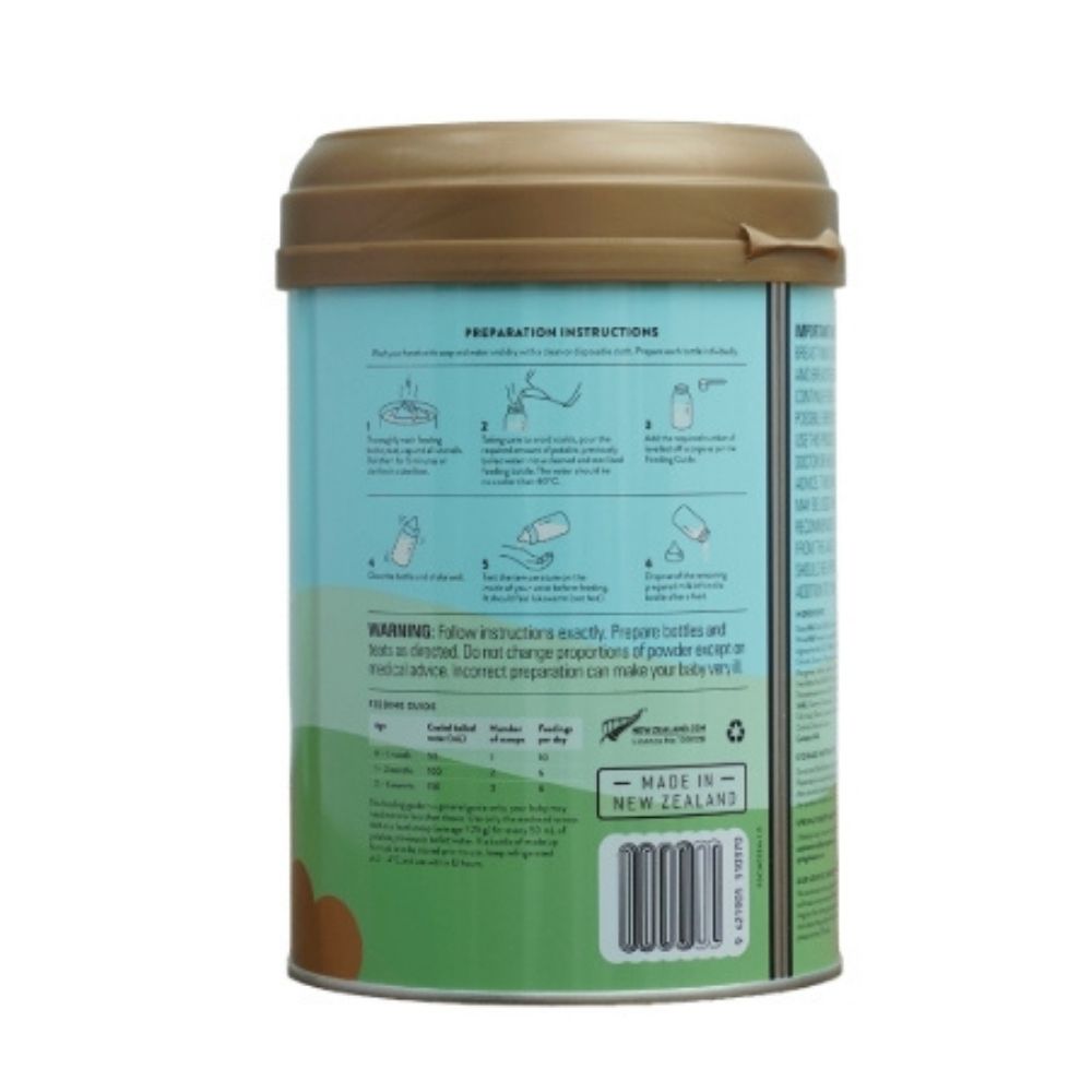 Gentle Sheep Premium Infant Formula Số 1 (0–6 Tháng) Sữa Công Thức Hỗ Trợ Phát Triển Não Bộ Và Thị Giác 800g