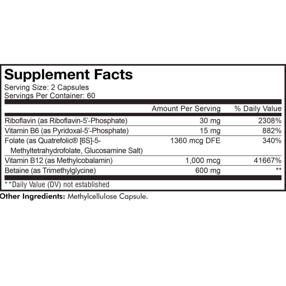 Codeage Viên Uống Methylfloate B Complex Hỗ Trợ Cải Thiện Trí Nhớ 120 Viên