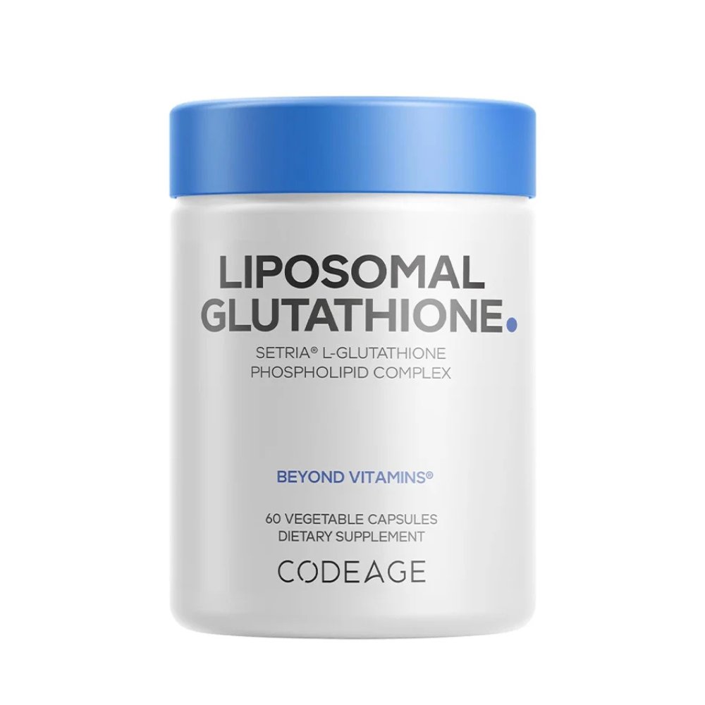 CodeAge Viên Uống Liposomal Glutathione 500mg 60 viên (Setria L-Glutathione) - Tinh Khiết Hơn