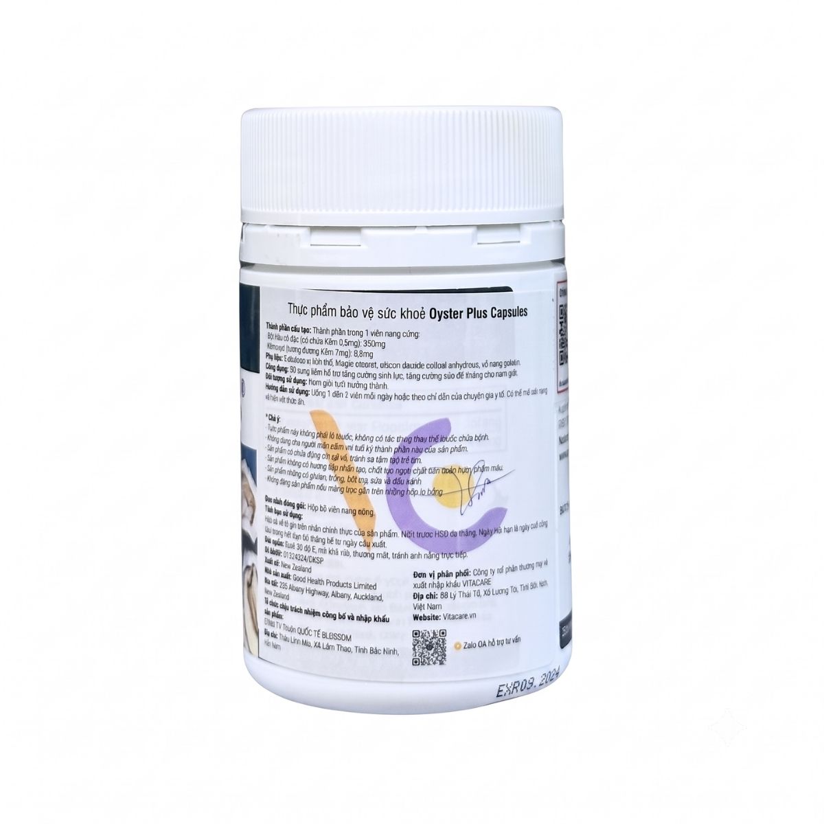 Hàu Oyster Plus Goodhealth - Chính Ngạch New Zealand