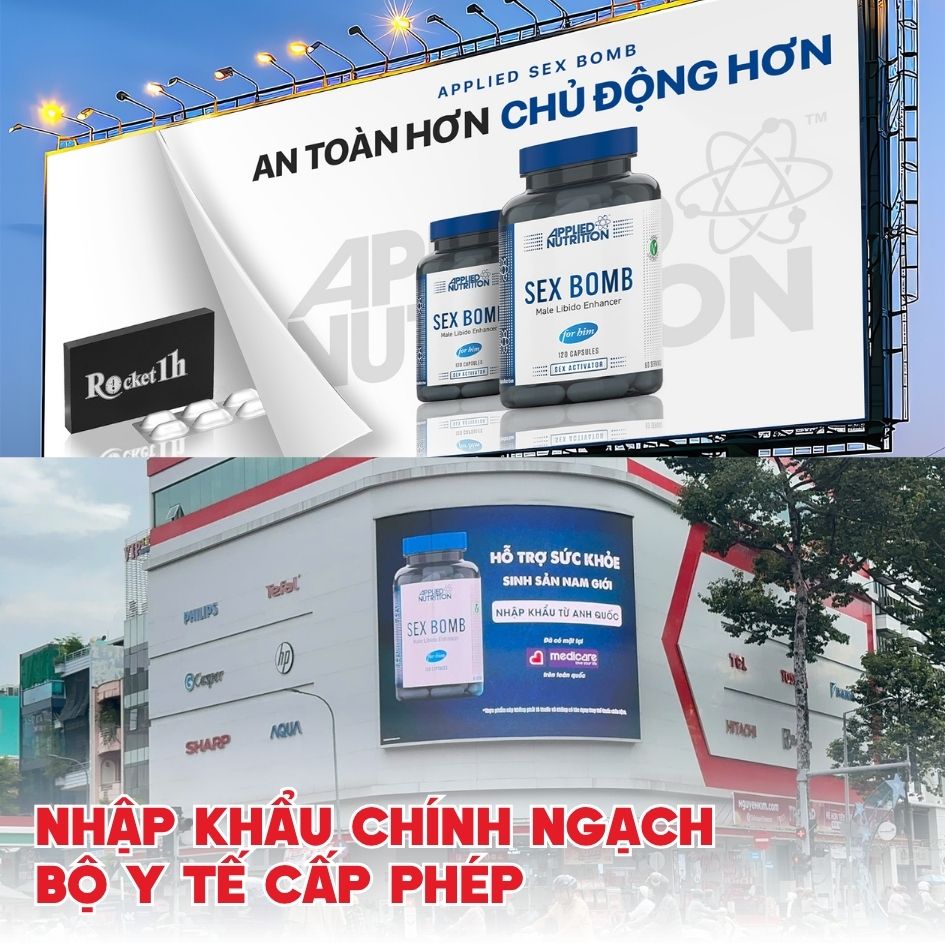 Applied Nutrition Viên Uống Hỗ Trợ Nam Giới 120 viên - Chính Ngạch Anh Quốc, Bán Chạy Nhất