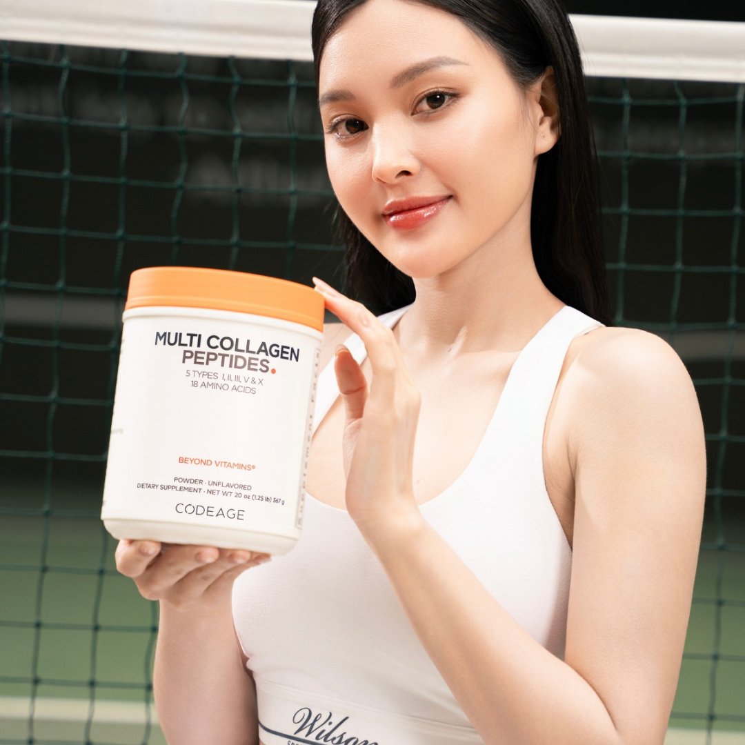 Codeage Bột Collagen Hydrolyzed Multi Collagen 567g - Nhập Khẩu Chính Ngạch Mỹ