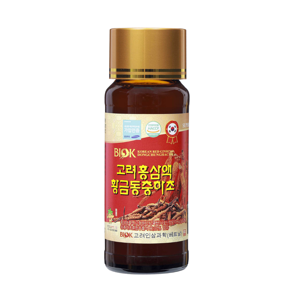 Biok Nước Uống Hồng Sâm Đông Trùng Hạ Thảo 100ml