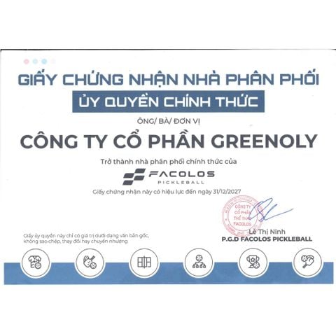 Facolos Vợt Pickleball Nexx Thời Trang [6 Màu]