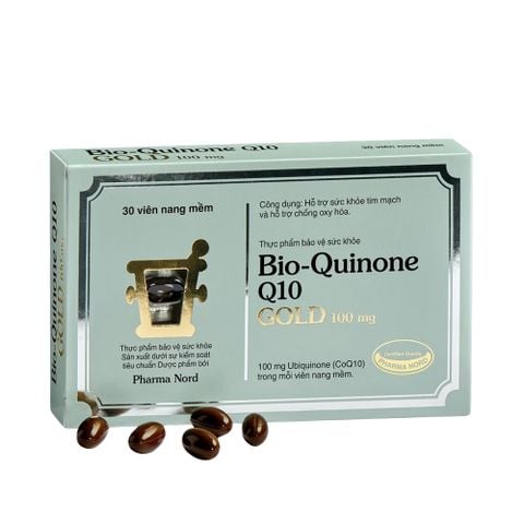 Pharma Nord Viên Uống Bio Quinone Q10 Gold 100 Mg Hỗ Trợ Tim Mạch 30 Viên