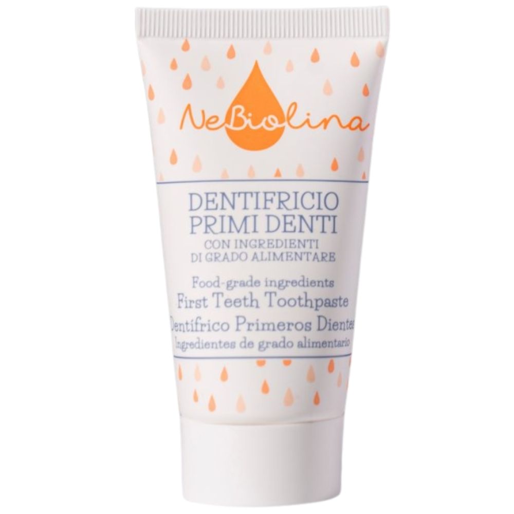 NeBiolina Kem Đánh Răng Chiết Xuất Yến Mạch Hữu Cơ Cho Bé Dưới 3 Tuổi 50ml