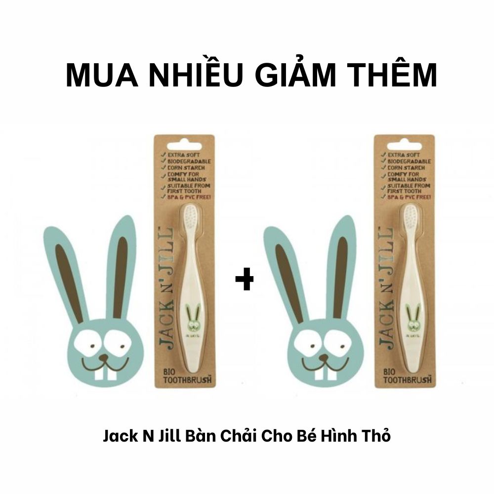 Jack N Jill Bàn Chải Thường - Thỏ