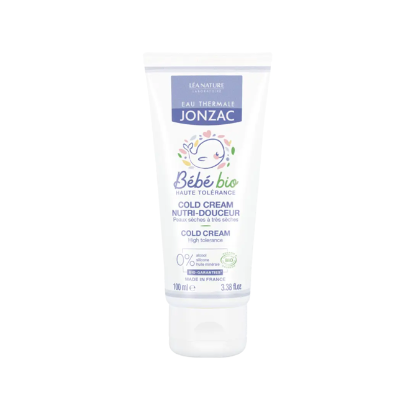 Jonzac Kem Dưỡng Ẩm Hữu Cơ Dành Cho Bé Từ Sơ Sinh 100ml
