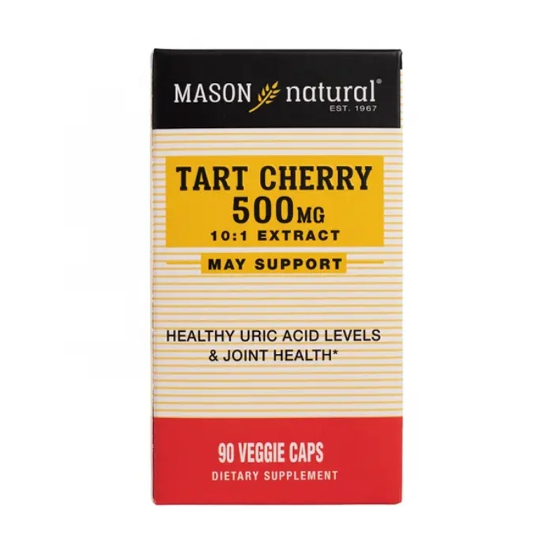 Mason Natural Viên Uống Cải Thiện Gout Tart Cherry 500mg 90 Viên