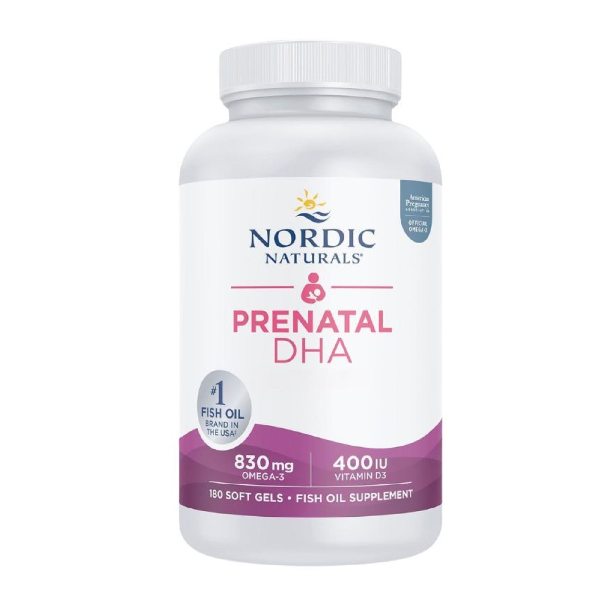 Nordic Naturals Viên Uống Prenatal DHA Hỗ Trợ Bổ Sung DHA Cho Phụ Nữ Mang Thai Và Sau Sinh Hộp 180 Viên