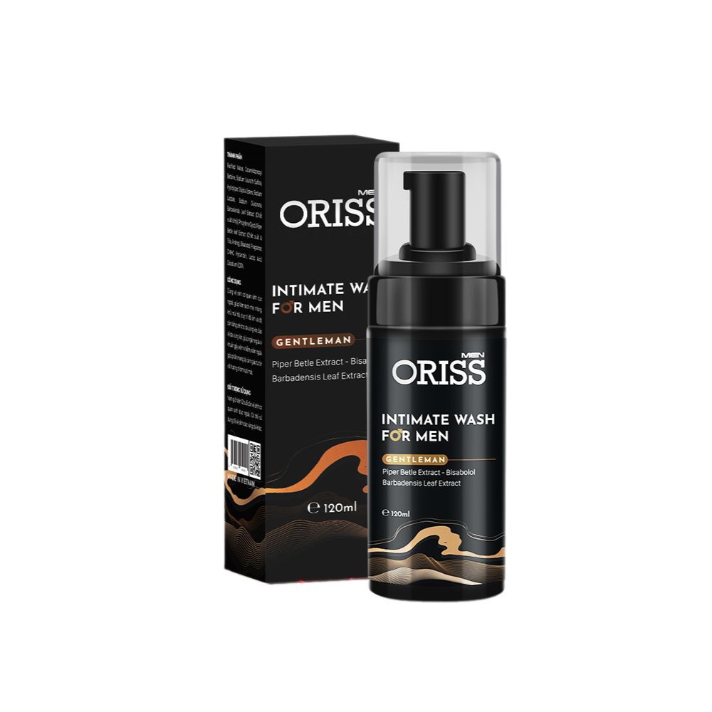 Oriss Dung Dịch Vệ Sinh Nam Hương Nước Hoa Chai 120ml