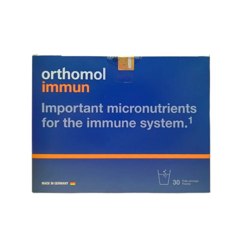 Orthomol Immun Bột Uống Hỗ Trợ Tăng Cường Hệ Miễn Dịch 30 Gói