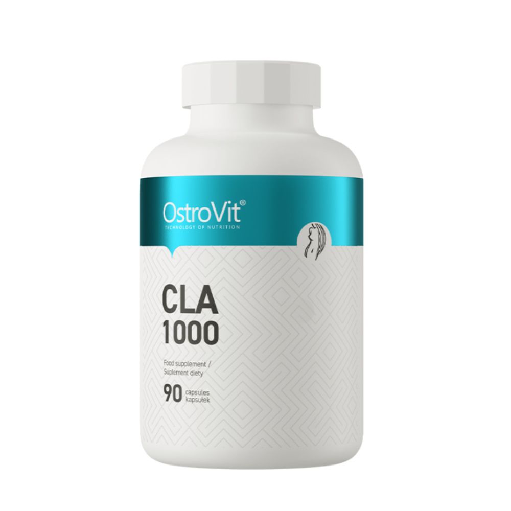 OstroVit Viên Nang Mềm CLA 1000 Bổ Sung Axit Linoleic Liên Hợp Hộp 90 Viên