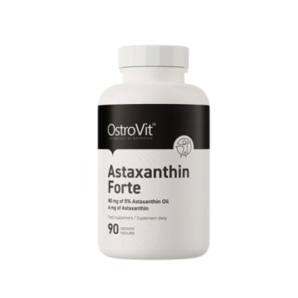 OstroVit Viên Nang Astaxanthin Forte Hỗ Trợ Chống Oxy Hóa Hộp 90 Viên