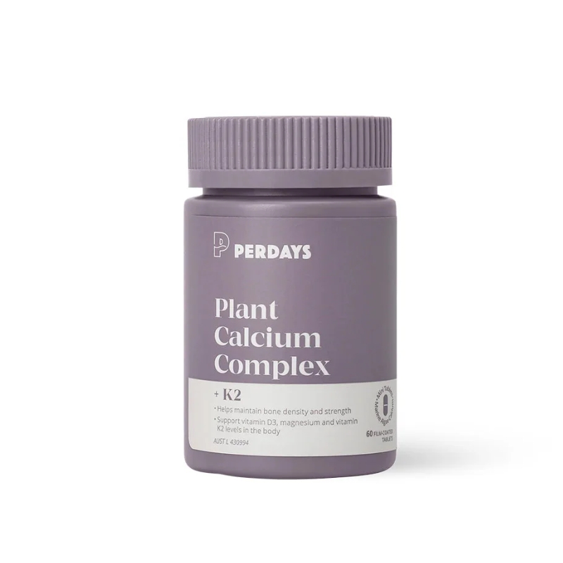 Perdays Viên Uống Plant Calcium Complex K2 Bổ Sung Canxi Hữu Cơ Cho Mẹ Bầu 60 Viên
