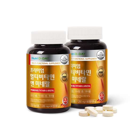 Nutri D-Day Viên Uống Bổ Sung Vitamin và Khoáng Chất Cho Cơ Thể Multivitamin & Mineral 90 Viên