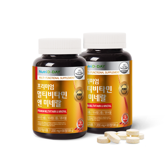 Nutri D-Day Viên Uống Bổ Sung Vitamin và Khoáng Chất Cho Cơ Thể Multivitamin & Mineral 90 Viên