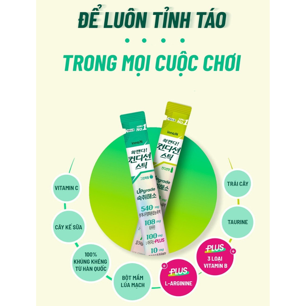 Kolmar Thạch Giải Rượu Chiết Xuất Khúng Khéng Vị Nguyên Bản 10 Gói