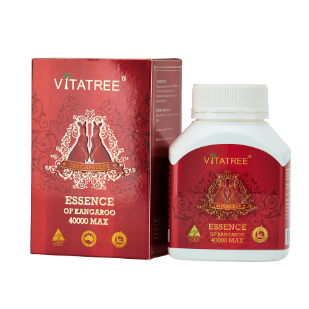 Essence Of Kangaroo 40000 Max Vitatree Viên Uống Hỗ Trợ Phái Mạnh