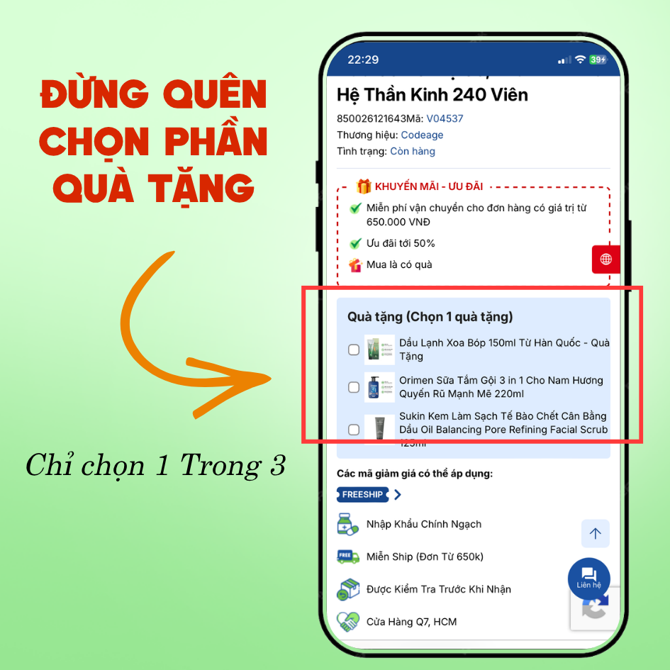 Codeage Viên Uống Liposomal Magnesium Magie Glycinate Hữu Cơ Hỗ Trợ Cơ, Thần Kinh Và Hệ Thần Kinh 240 Viên
