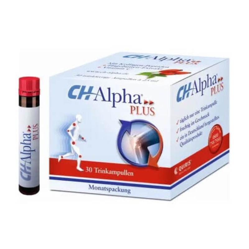 Quiris Thức Uống Collagen Chống Thoái Hoá Xương CH - Alpha Plus 30 Ống