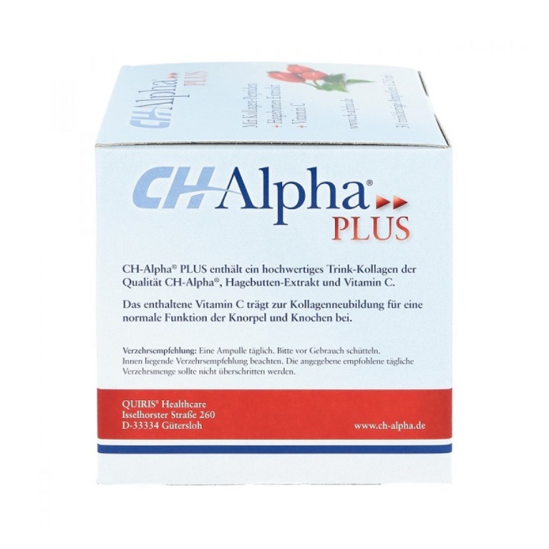 Quiris Thức Uống Collagen Chống Thoái Hoá Xương CH - Alpha Plus 30 Ống