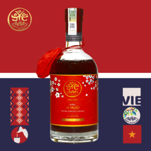 Mầm Rượu Xí Muội Nồng Độ 17% 530ml