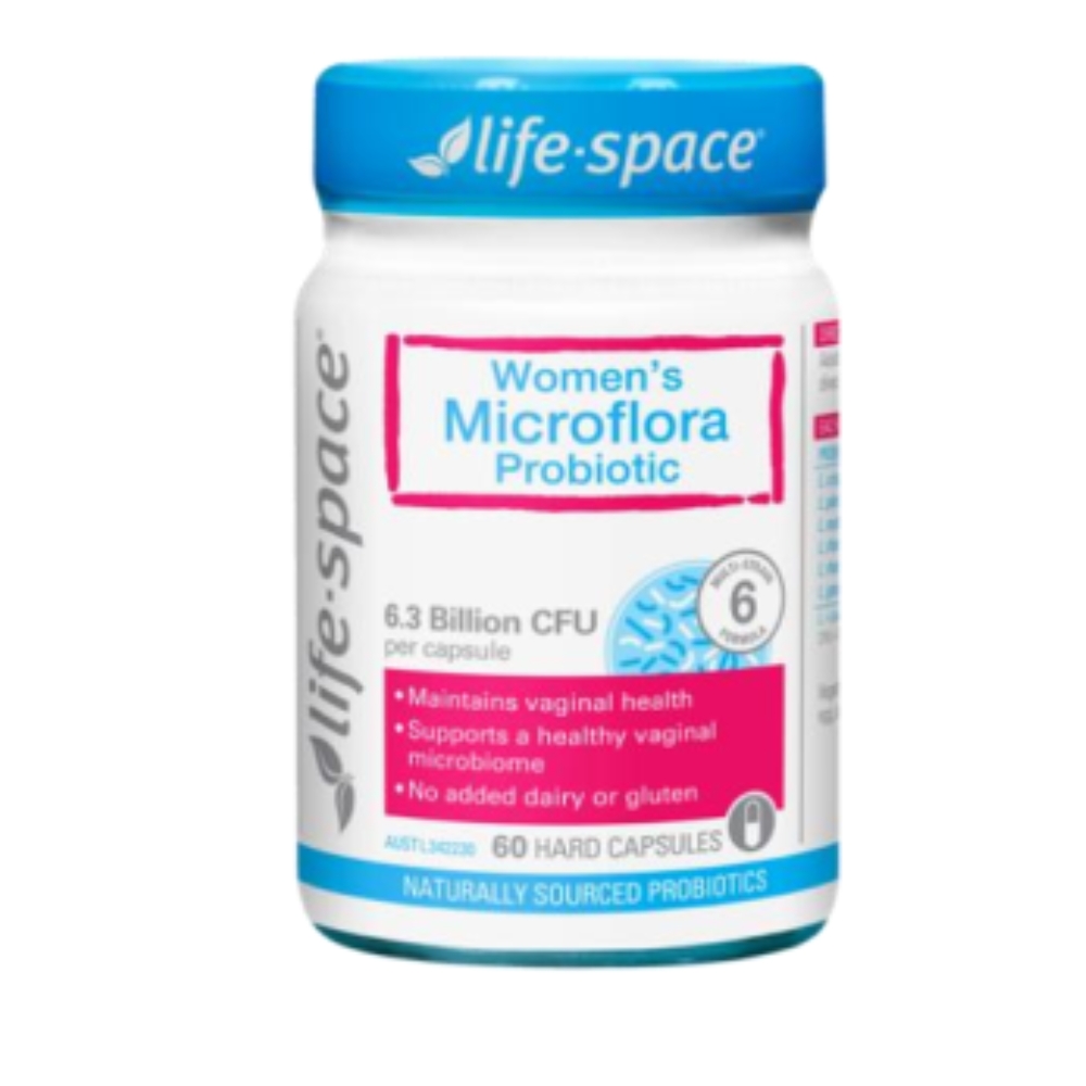 Life Space Viên Uống Men Vi Sinh Cho Nữ Women's Microflora Probiotic Hỗ Trợ Sức Khỏe "Cô Bé" 60 Viên