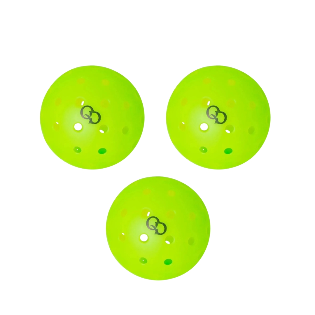 Combo 3 Trái Bóng Wika Pickleball 48 Lỗ QD48
