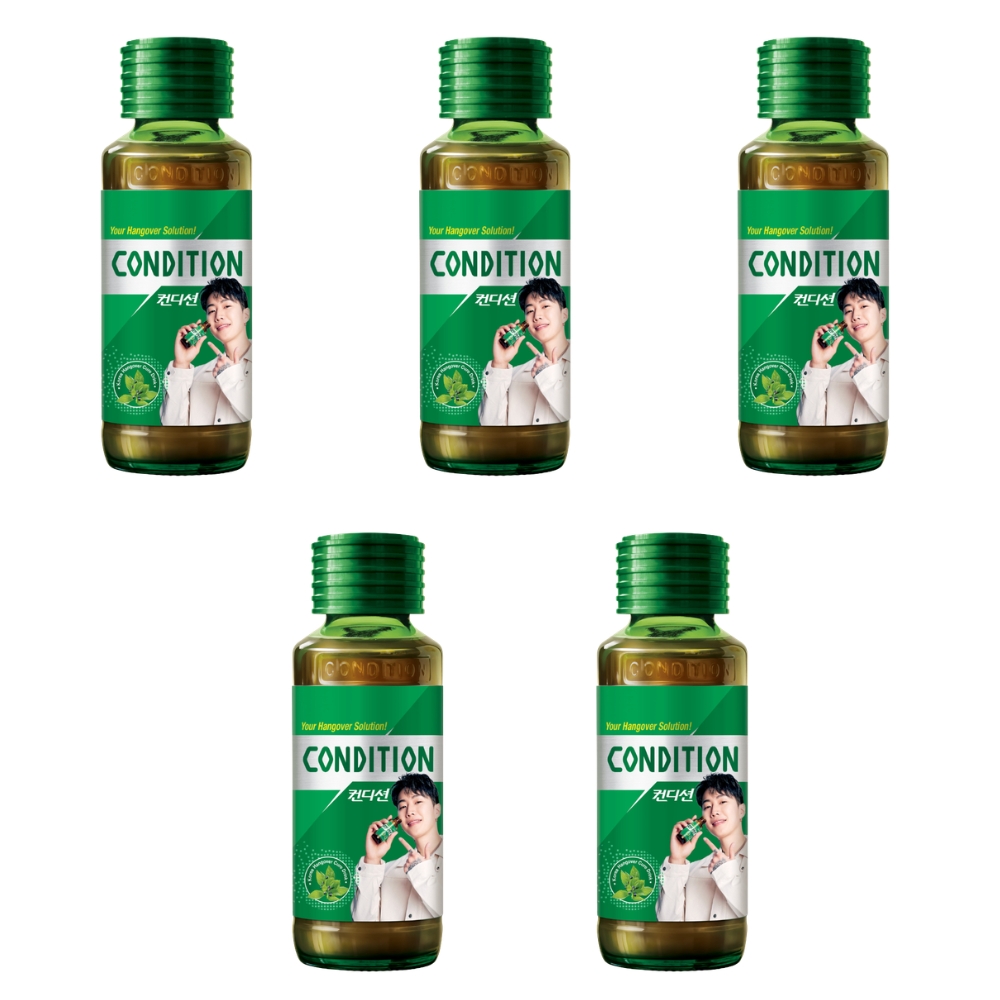 Combo 5 Chai Inno.N Nước Hỗ Trợ Giải Rượu, Giải Độc, Tăng Cường Chức Năng Gan Condition 100ml