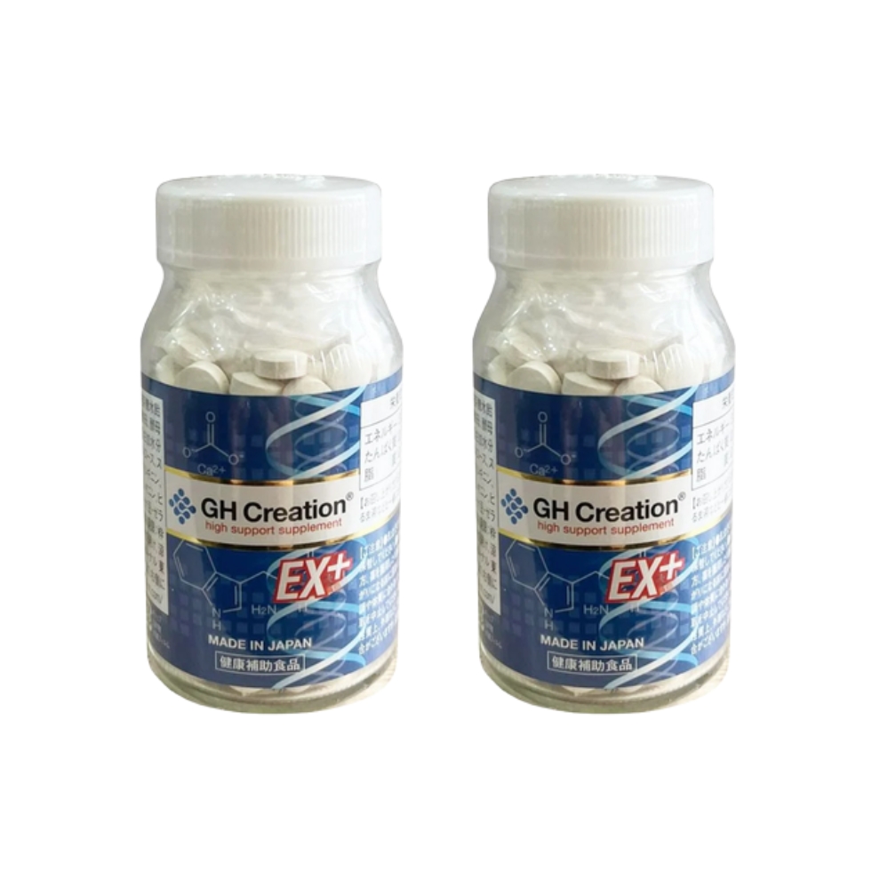 Combo 2 lọ GH Creation Viên Uống Hỗ Trợ Tăng Chiều Cao Nhật Bản Ex 270 viên