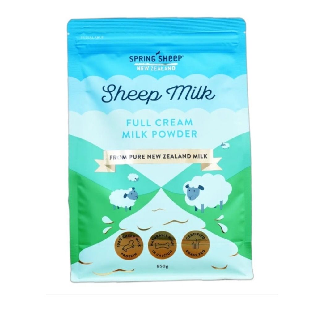 Spring Sheep Full Cream Sheep Milk Powder Sữa Cừu Nguyên Kem Bổ Sung Canxi Và Protein