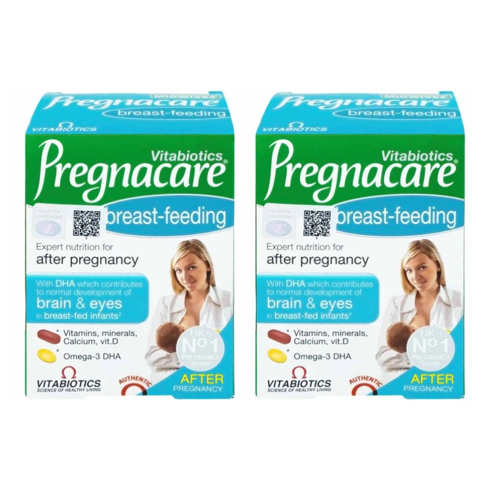 Vitabiotics Viên Uống Vitamin Tổng Hợp Cho Phụ Nữ Sau Sinh Pregnacare Breast-feeding No1 Hộp 84 Viên - Chính Hãng