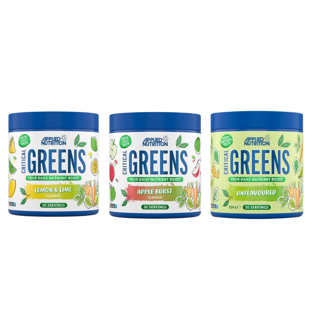 Applied Nutrition Critical Greens Bột Uống Bổ Sung Chất Xơ Đề Kháng