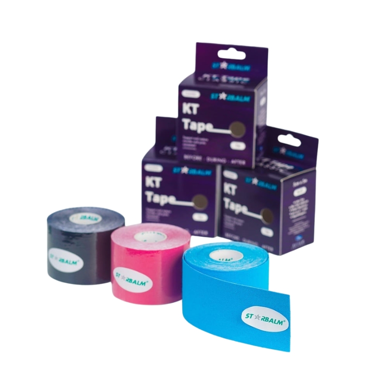 Starbalm Băng Dán Cơ Thể Thao Giảm Đau, Hỗ Trợ Phục Hồi Các Chấn Thương Do Vận Động Mạnh Cuộn 5cm x 5m