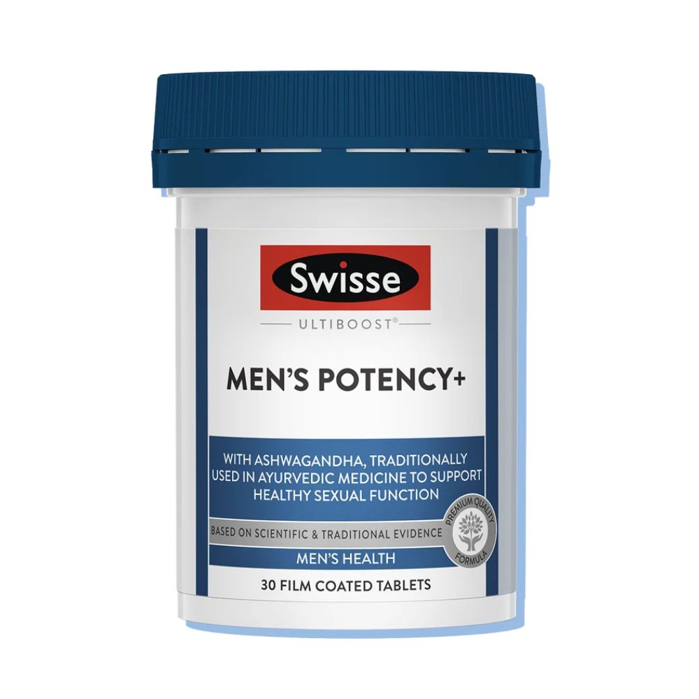 Swisse Ultiboost Viên Uống Men's Potency+ Hỗ Trợ Sức Khỏe Sinh Lý Nam