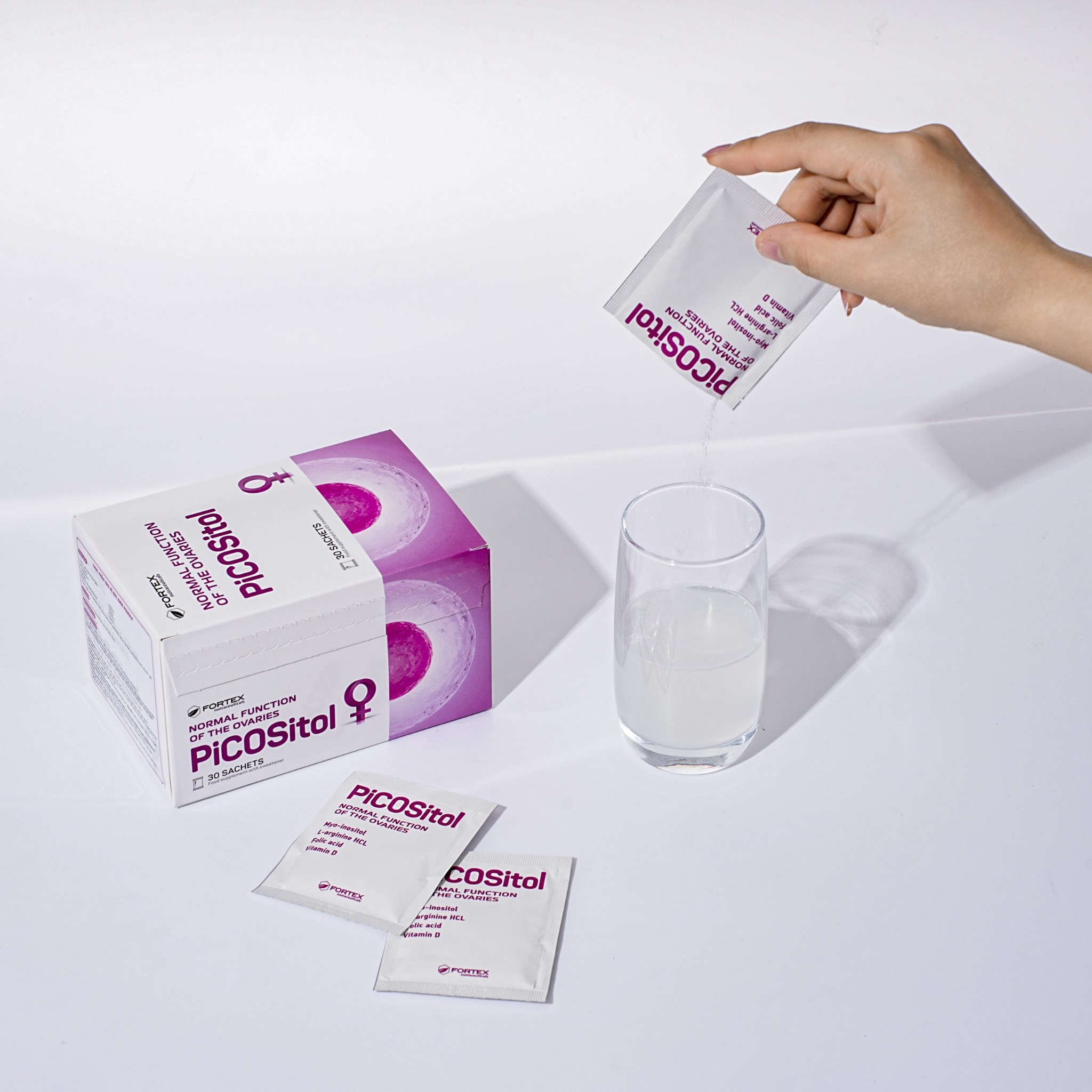 Fortex Bột Uống PiCOSitol Hỗ Trợ Bổ Trứng Chuyên Sâu Cho Phụ Nữ Mắc PCOS