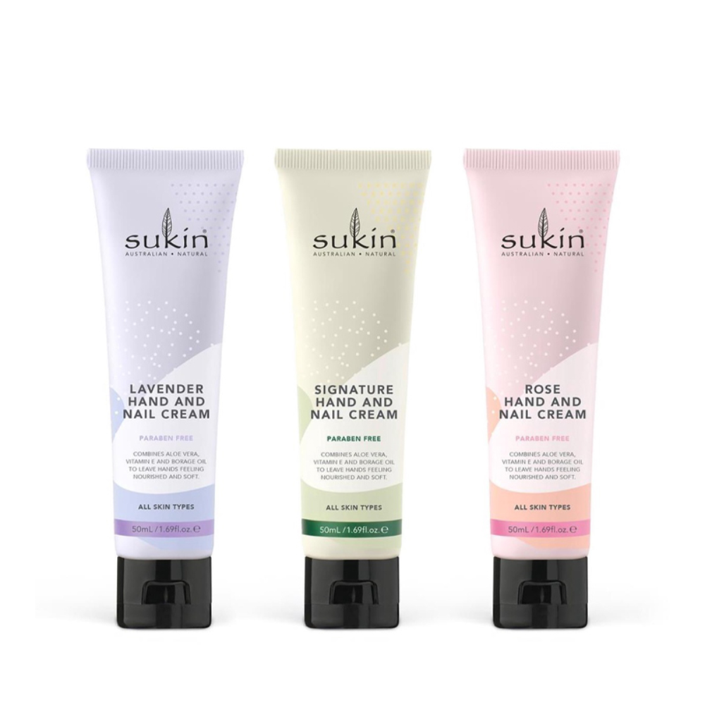 Sukin Bộ Ba Sản Phẩm Kem Dưỡng Da Tay Hand Cream Trio Pack 50mlx3