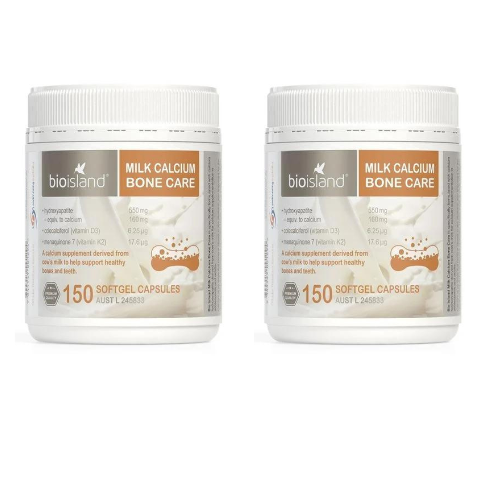 Bio Island Viên Uống Bổ Sung Canxi Milk Calcium Bone Care 150 Viên