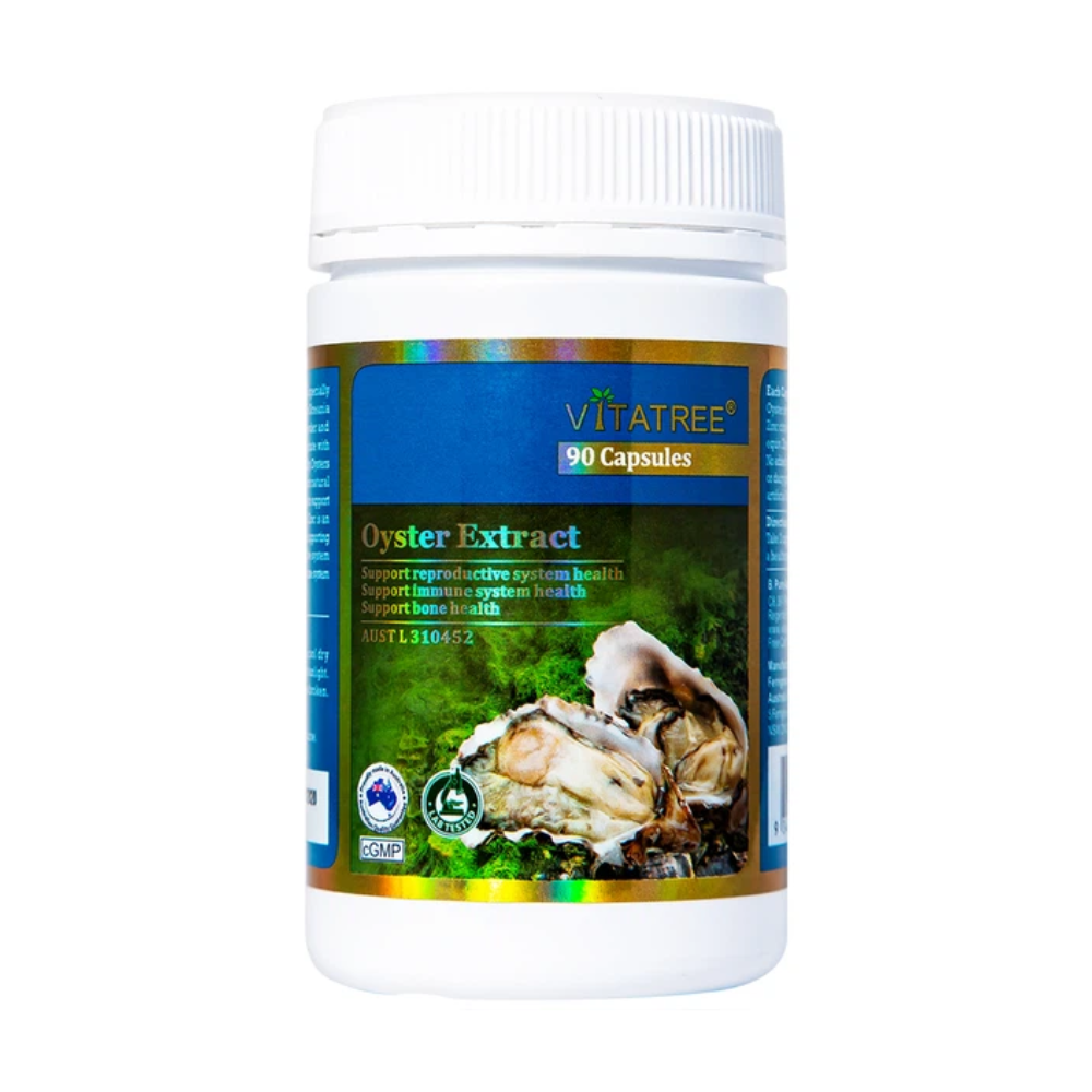 Oyster Extract Vitatree Tinh Chất Hàu Tăng Cường Sinh Lý Nam 90 Viên