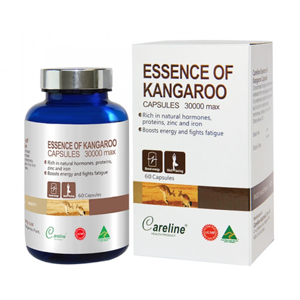 Careline Essence Of Kangaroo 30000 Max Viên Uống Tăng Cường Sinh Lý Nam