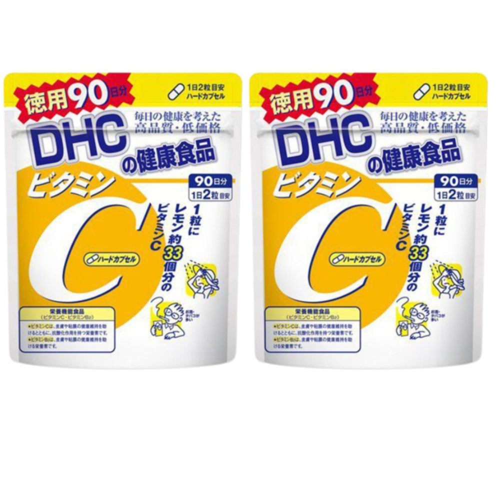 DHC Viên Uống Hỗ Trợ Bổ Sung Vitamin C 90 Ngày