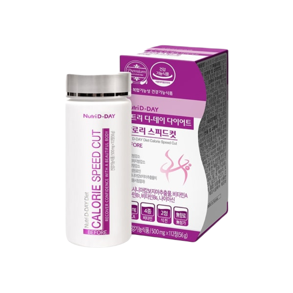 Nutri D-Day Viên Uống Hỗ Trợ Giảm Cân Calorie Speed Cut 112 Viên