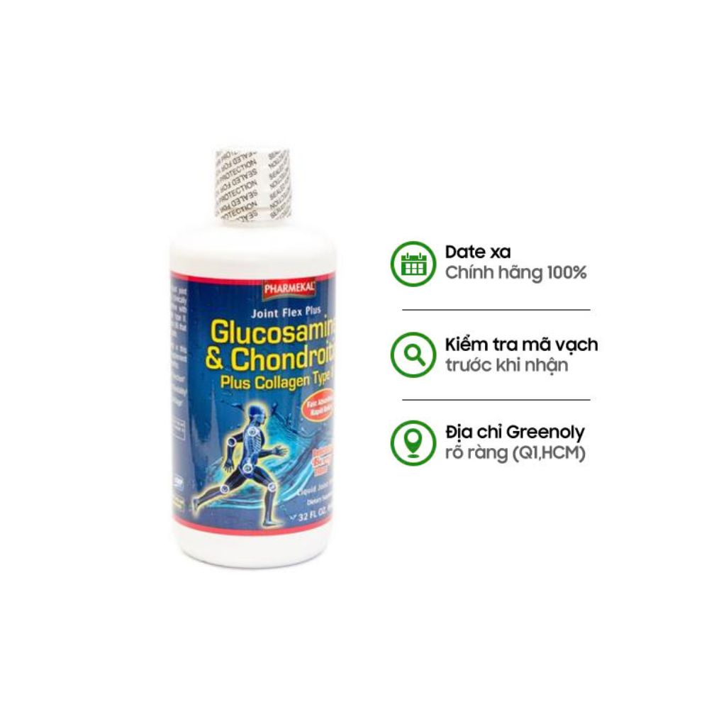 Pharmekal Nước Uống Bổ Khớp Joint Flex Plus Glucosamine & Chondroitin 946ml