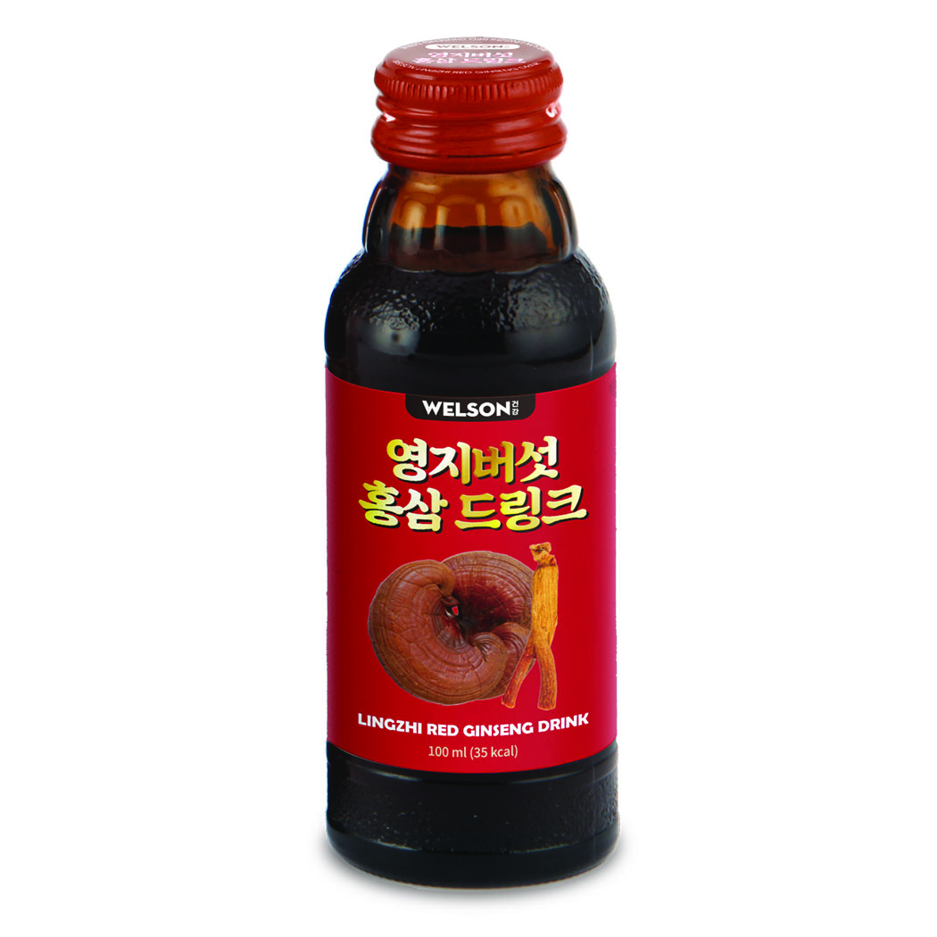 Welson Nước Uống Hồng Sâm Linh Chi Lingzhi Red Ginseng 10 Chai