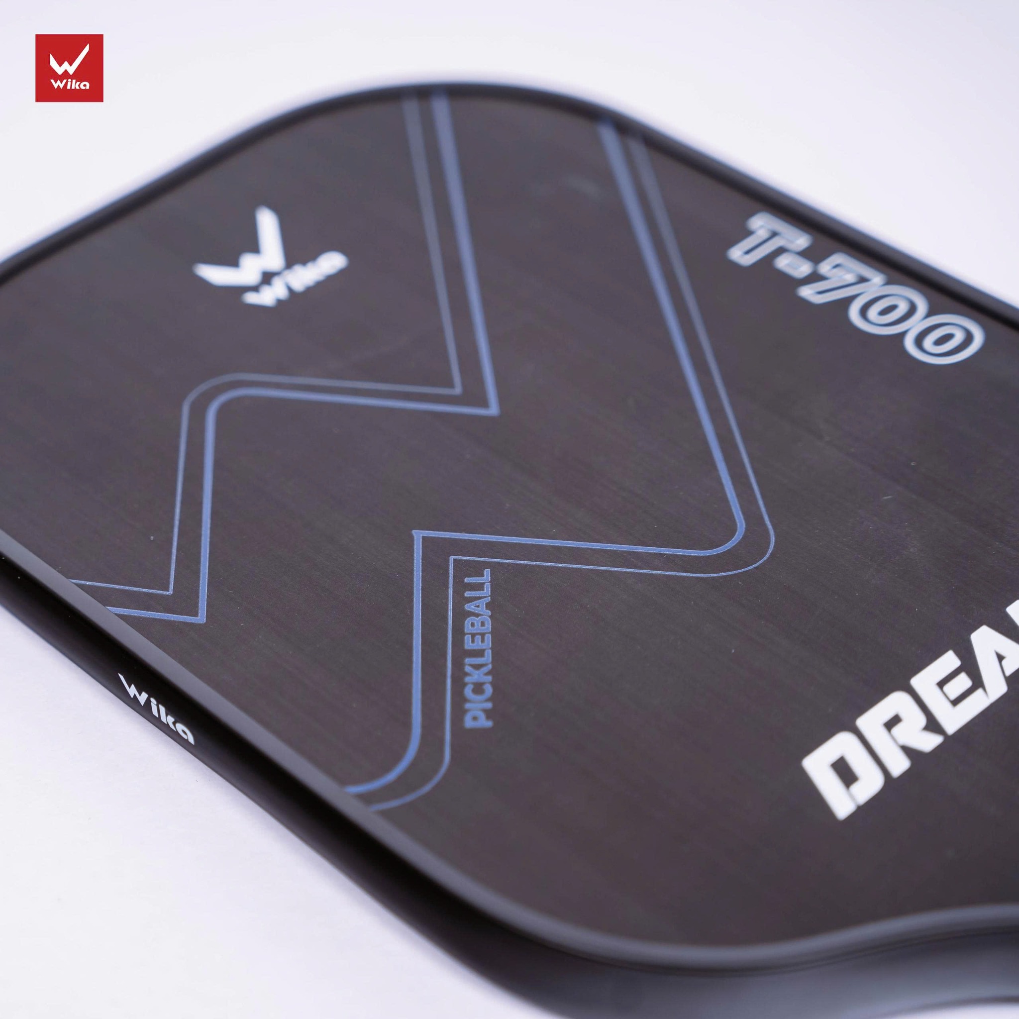 Wika Vợt Pickleball Wika Dream 14mm Màu Đen Xanh Dương Có Kèm Hộp