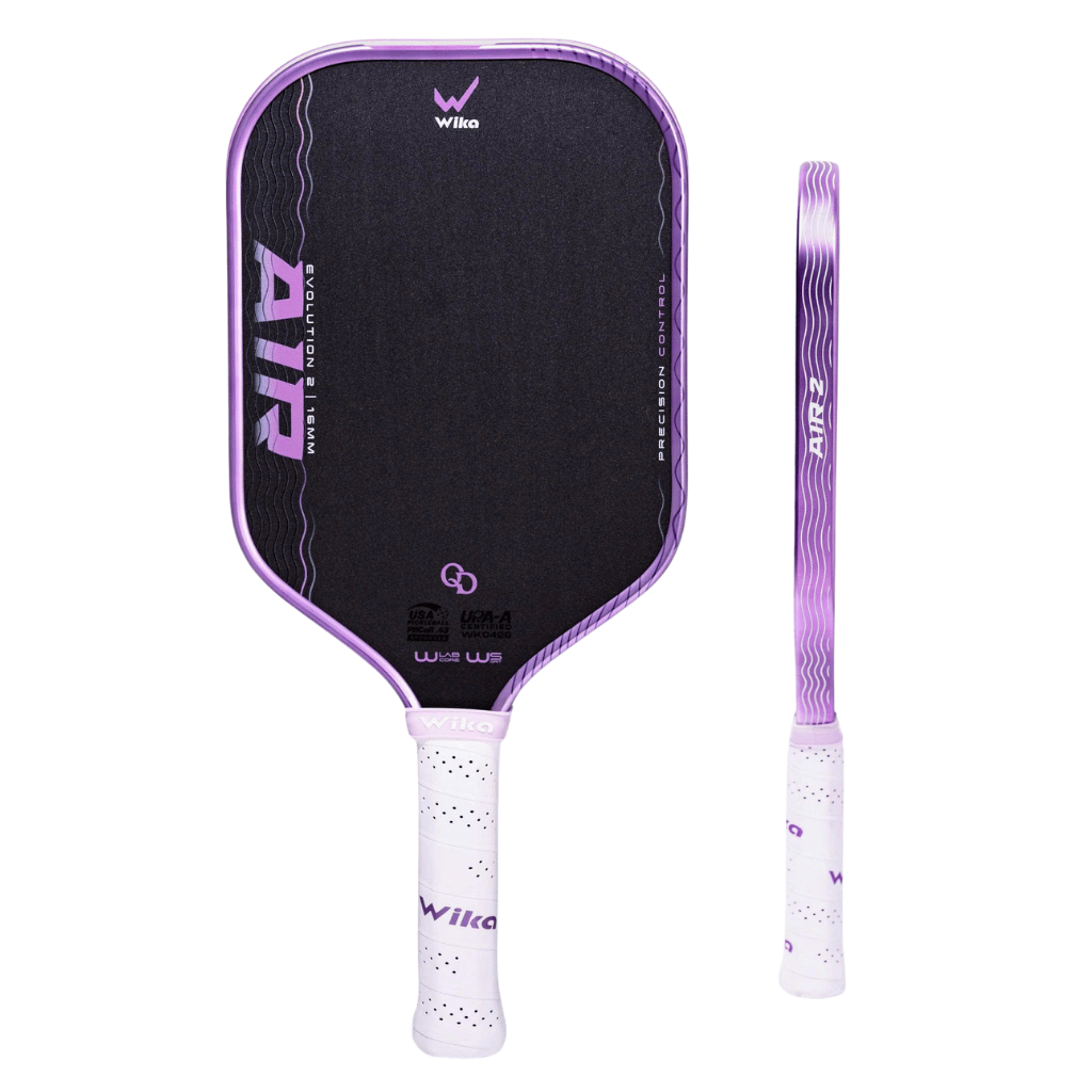 Wika Vợt Pickleball Wika QD Air2 16mm Màu Tím